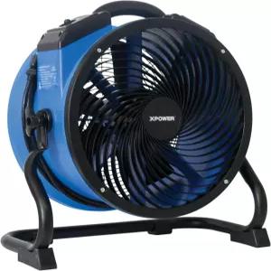 XPOWER FC-300 헤비 듀티 산업용 고속 풀룸 에어 무버 서큘레이터 유틸리티 샵 플로어 팬 가변 속도 타이머