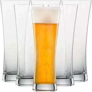 쇼트 트위젤 트리탄 크리스탈 14.2온스 밀 맥주 잔 6개 세트
