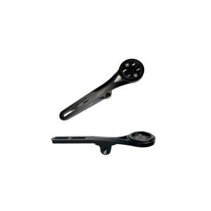 통합 에어로 핸들바 아웃 프론트 사이클링 컴퓨터 로드 바이크 마운트 Garmin Wahoo CatEye Bryton과 호환되며 고프로호환 액션 카메라 및 라이트 부착 기능이 있습니다