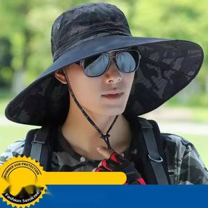 남자 중절모 페도라모자 자외선차단 넓은챙 신사모자