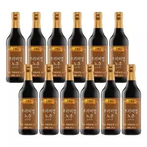 이금기 프리미엄노추(노두유) 500ML 12개/소스/맛잇는소스/간편소스/이금기소스/중화소스/간장양념/간장소