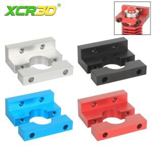 XCR V6 핫엔드 고정 블록 3D 프린터 액세서리용 E3D V6 화산 브래킷 Ender3 CR10 시리즈 압출기 어셈블리