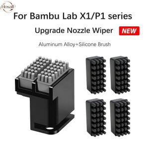P1S 노즐 와이퍼 X1C 노즐 클리너 알루미늄 청소 도구 빠른 설치 Bambu Lab P1S P1P X1C X1E 3D 프린터 액