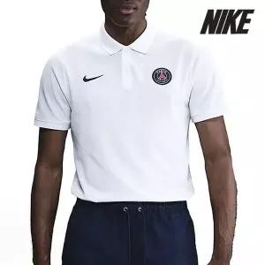 [아웃도어스/나이키]나이키 축구 반팔티 /n2- HV8994-103 / 남성 파리 생제르맹 드라이 핏 축구 카라티