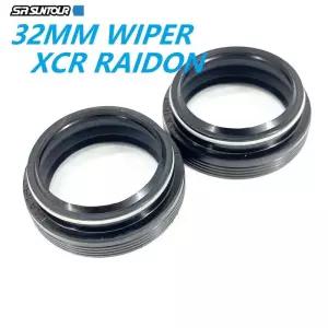 SR SUNTOUR 32mm XCR Raidon Stanchion 와이퍼 프론트 포크 튜브 오일 씰 더스트 씰링 FAA169-20