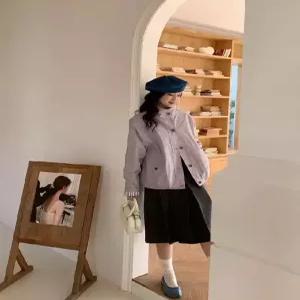 루타꽁몰 여친 봄 캐주얼 야구 잠바 차이나 코트 복 상의 HO1