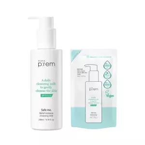 메이크프렘 세이프 미 릴리프 모이스처 클렌징 밀크 200ml+100ml 리필팩