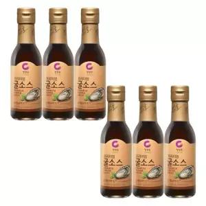 청정원 프리미엄 굴소스 260g x 6개