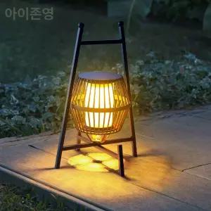 태양광 플로어램프 야외 캠핑 발코니 조명 LED 무드등 분위기 라이트