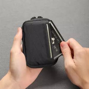 소형 EDC 주최자 유틸리티 파우치 X-pac 도구 멀티툴 카드 키 동전 돈 알약