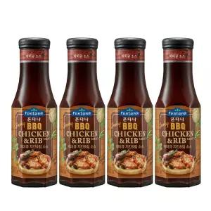 폰타나 스모키 바비큐 치킨립소스 285g 4개