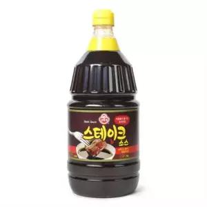 스테이크소스 2.1kg/오뚜기양념류 만능 바베큐 식자재 다용도 식당용 가정용 업소용 대용량