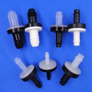미니 플라스틱 체크 밸브 역류 수족관 공기 욕실 가스 10MM 단방향 방지 불가역 반환
