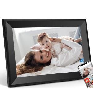 Uhale Digital Picture Frame 10.1 inch IPS Touch Screen Photo WiFi Enabled Wall Mountable AutoRotate Send Best Wishes via u201CUhale u201DAppfor Families Friends or Grandparents Gift