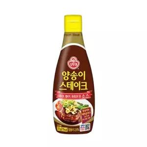 오뚜기 양송이스테이크소스 270g X 3개/소스/간편소스/고기소스/고기양념/스테이크/스테이크소스/시판소스/