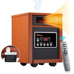 닥터 적외선 히터 DR998 1500W 체리 우주 리모컨 진동