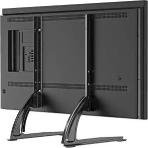 27~55인치 LCD LED 플라즈마 평면 TV용 Elived 유니버설 테이블 탑 스탠드 베이스 높이 조절식 다리 최대