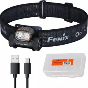 Fenix HM55R 충전식 헤드램프 1200루멘 스포트라이트 투광등 및 레드 라이트 경량 긴 런타임 USB-C 캠핑