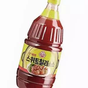 (2.1kg) 대용량 칠리소스 스위트칠리 튀김소스 샤브샤브 치킨소스