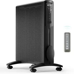 리키 컨벡션 패널 공간 히터 실내용 1500W 전기 미카 적외선 스마트 온도 조절기가 있는 대형 리모컨