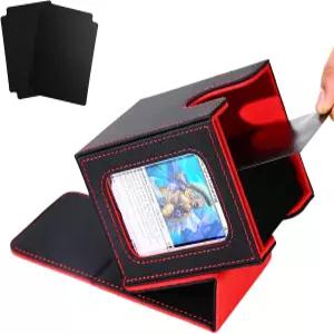지휘관 디스플레이용 벤수 MTG 데크 박스 카드 더블 슬리브 100장 칸막이 2개와 탑로더 1개가 있는 TCG