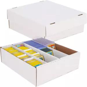 BCW 몬스터 박스 - 2ct 트레이딩 카드 보관함 3200장의 보유 스포츠 및 TCG 정리함