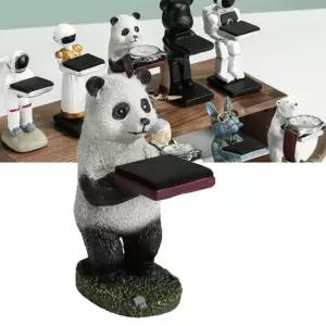 시계 스탠드 시계거치대 받침대 보관함 캐릭터 PANDA BEAR 시계 진열대 시계받침대