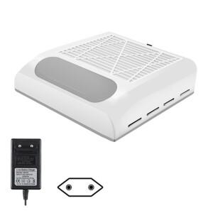 80W 네일 먼지 집진기 저소음 탈착식 필터 스크린 흡입기 손목 받침대 속도 조절 기능 포함