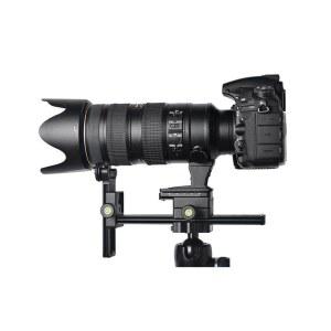 망원 삼각대 홀더 카메라 스위스 Dslr 메탈 조절 슬라이드 로드 어댑터 노달