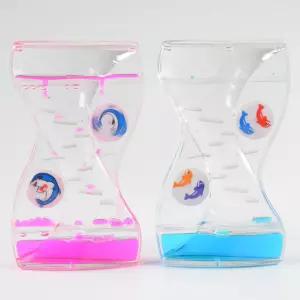 오일모래시계 돌고래 오일타이머 AzF7+4las