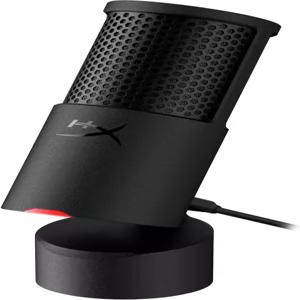 HyperX SoloCast 2 - PC용 게이밍 USB 콘덴서 마이크 to 내장 팝 필터 내부 충격 마운트 플러그 앤 플레이
