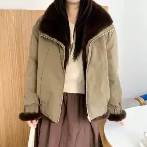 [다잇템] 여자 폴라넥 페이크퍼 탱크 리버시블 무스탕24365906588872