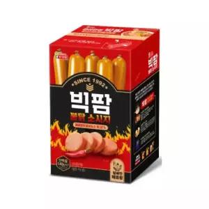 빅팜불닭 1200g 60gX20개 간식 소세지 군대 어린이 키스틱 주전부리 안주