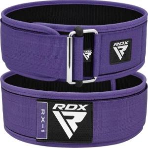 RDX 여성 역도 벨트 4인치 조절식 허리 지지대 보디빌딩 파워팅 근력 운동 핵심 피트니스 스쿼트 데들트 홈