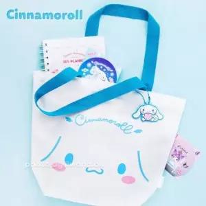 캐릭터 페이스 미니 토트백 파우치 가벼운 데일리 캔버스 가방 손가방 보조백 어린이가방