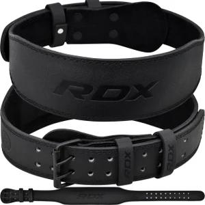 RDX 웨이트 팅 벨트 헬스장 피트니스 소가죽 4인치 6인치 패딩 허리 지지대 조절 가능한 구멍 10개 역도