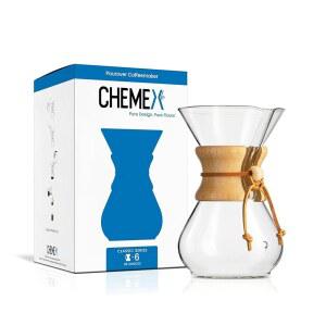 CHEMEX POUR OVER GLASS 커피 메이커 포장 클래식 6컵 시리즈