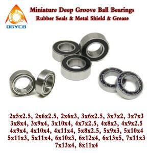 호환 10pcs MR63ZZ 베어링 3x6x2 5mm 깊은 홈 볼 베어링 3 6 2 5mm MR63Z 673ZZ L630ZZ WML3006 627/3 소형 베어링 MR62 MR93