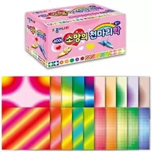 TG153 종이학 접이식 색종이 1000장 (1pk 랜덤)