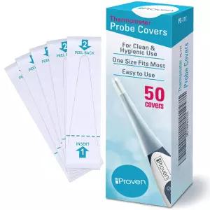 경구 체온계 및 직장 iProven 일회용 프로브 커버 50 카운트 - PC-111