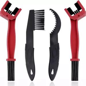 LEONTool 자전거 체인 청소기 오토바이 브러시 4개 청소 키트 크랭크셋 그랜지 MTB 산악 도로 도구 세트