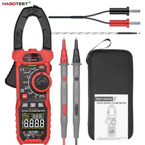 HABOTEST 디지털 클램프 계량기 RMS ANTO 테스터 AC 멀티미터 RANGING