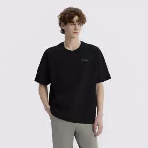 N265UTS909 26SS 세미오버핏 수피마 반팔 티셔츠 BLACK 221638