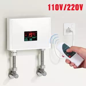110V/220V 인스턴트 온수기 3000W/5500W 욕실 온수 샤워 및 가정용 주방 난방용 벽걸이 형 전기 히터