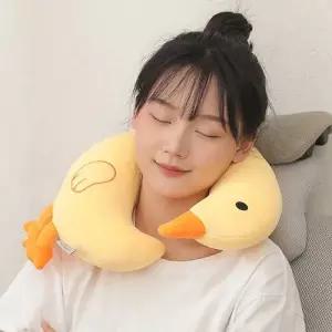 [텐바이텐]힐렌 오리 차량 기내용 수험생 어린이 목베개 목쿠션
