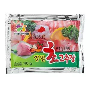 (주)진조미식품 초고추장 40g(150EA/박스)
