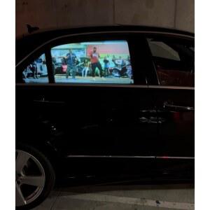 프라노스 홀로글라스 차량 창문 디스플레이 시스템 후면 유선 어댑터