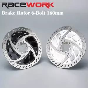RACEWORK MTB 디스크 브레이크 로터 하이 퀄리티 산악 도로 자전거 디스크 브레이크 140mm 160mm 6 볼트 방