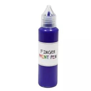 [하프클럽/브이와이]핑거 페인트펜 물감 낱색(파랑)50ml