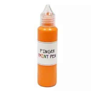 [하프클럽/브이와이]핑거 페인트펜 낱색 물감(주황)50ml
